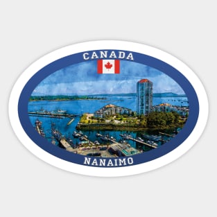 Nanaimo Canada Travel Sticker